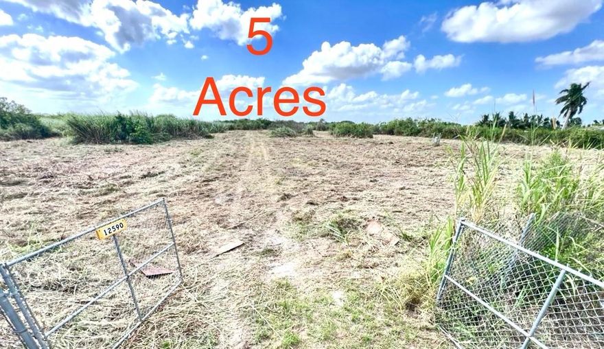 WE ARE IN THE PROCESS OF RECLASSIFYING THIS LAND TO BE ABLE TO BUILD A HOME ON. BUILD YOUR DREAM HOME OR FARM on this large 5 acre lot. Lot is fenced on all four sides and has a double wide gate on the east side. Property has UNDERGROUD ELECTRICAL with panel (110 and 220 connections) Property has WELL AND PUMP. This location has easy access to Krome Ave. The possibilities are endless. Surrounded by plenty of other farms and a few residential homes. This land has so much potential.