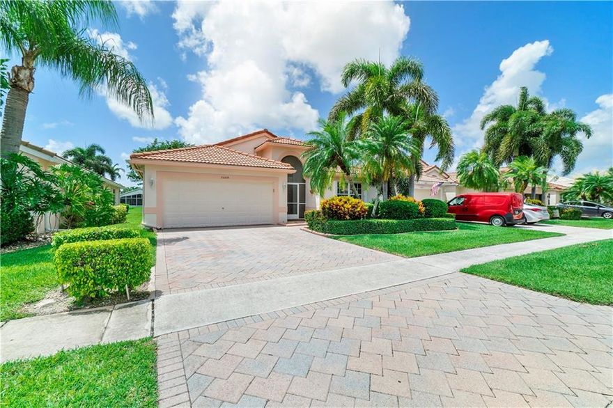 Welcome Home! This neighborhood is a secret gem! "A" rated schools, gated, well maintained, beautiful community pool, tennis, sidewalks and more. All without a mandatory equity fee and with low HOA dues which include lawn care, basic cable, gym and more! The Devonshire is the largest and most desirable floorplan in community and home has been meticulously maintained. You can see the water from the moment you walk in the door. Light, bright and airy. High ceilings, large bedrooms, spacious garage and indoor laundry room. Enjoy your large screened, lanai overlooking the pond. This home has it all!*****AGENTS READ BROKER REMARKS****