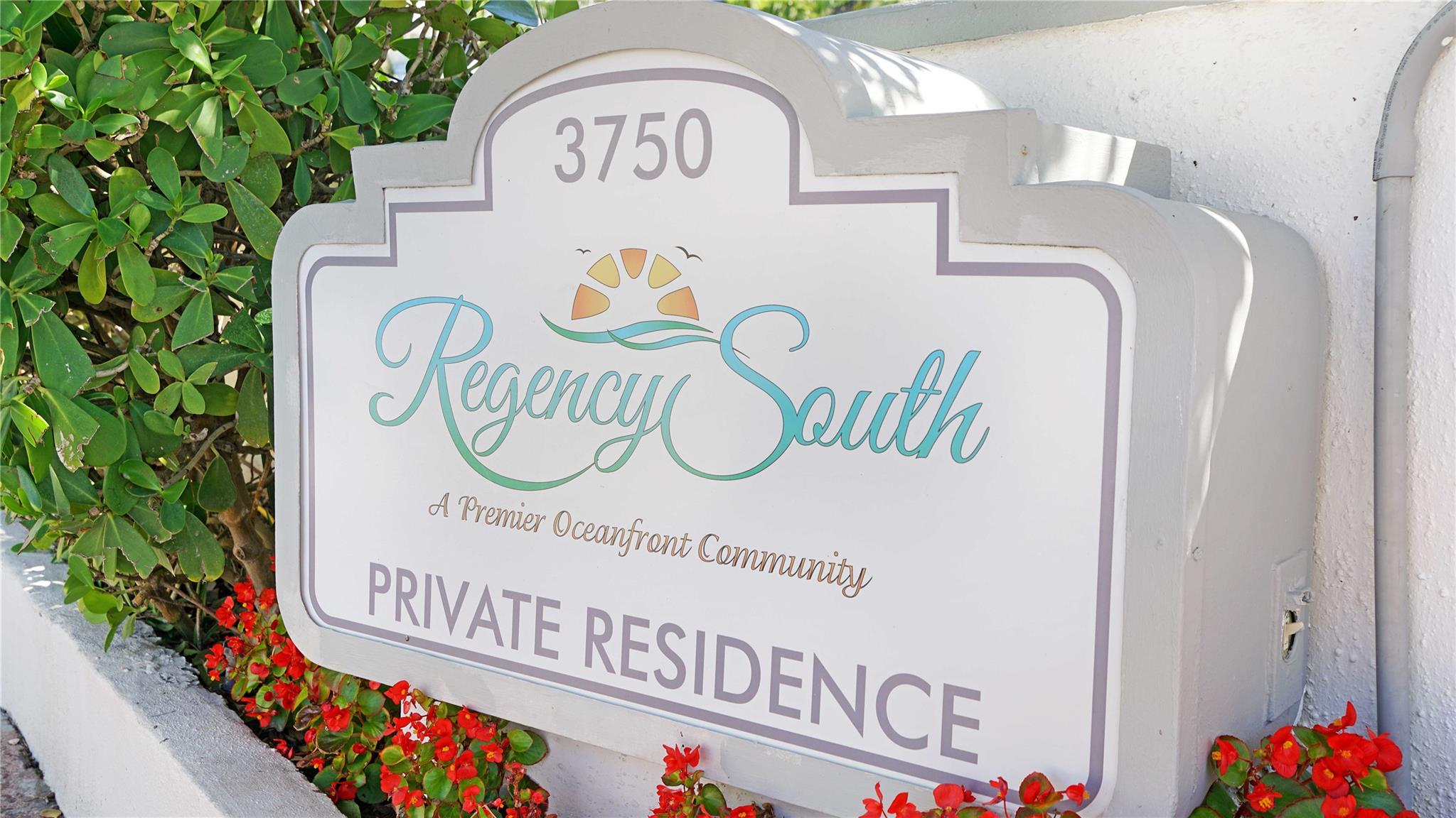 REGENCY SOUTH - Residential