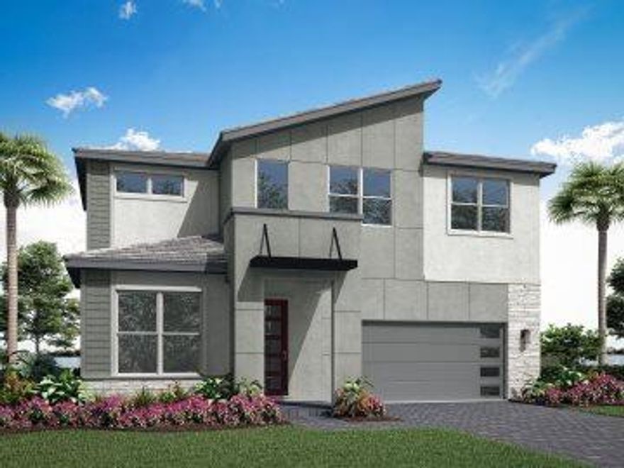 The Canopy is a 2,814 sq. ft. 2-story home that offers 4 bedrooms, 3.5 baths and a 2-car garage. The first floor of this home features a welcoming foyer with a beautiful flex room that can be used as a game room, office or playroom along with a convenient powder bath. The kitchen is open to the Great Room and dining room, and the covered lanai extends the living outdoors. The second floor is complete with a loft, three additional bedrooms and two full baths. The owner's suite is a relaxing retreat with a private bath and a walk-in closet.