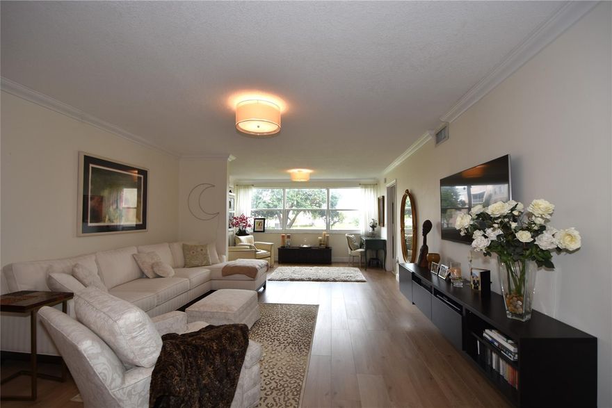 Amazing Condo for Sale! Full size Washer and Dryer. New A/C, New Water Heater. Beautifully upgraded Kitchen and Updated bathrooms. Quartz counter tops in kitchen and bathrooms. Crown Molding throughout unit. Impact Windows in Living Room and Master Bedroom.  Accord. Shutters on all windows and  Front Door . Overlooks Lake and Golf Course.  Community with many amenities including golf, tennis racquetball, fitness center, billiards, heated swimming pools, hot tubs, theater, crafts games, satellite club house , etc. Main clubhouse offers theater for live shows & concerts, movies and more.,