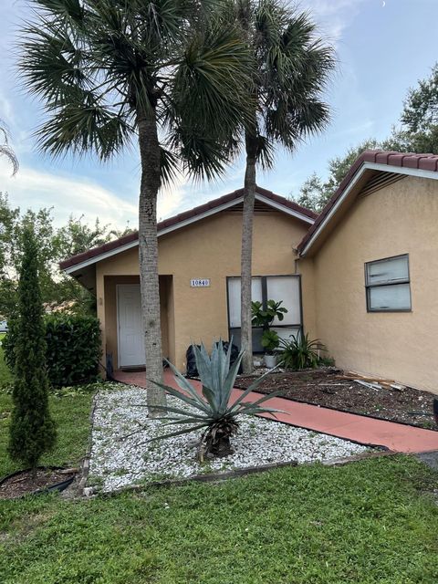 A home in Coral Springs