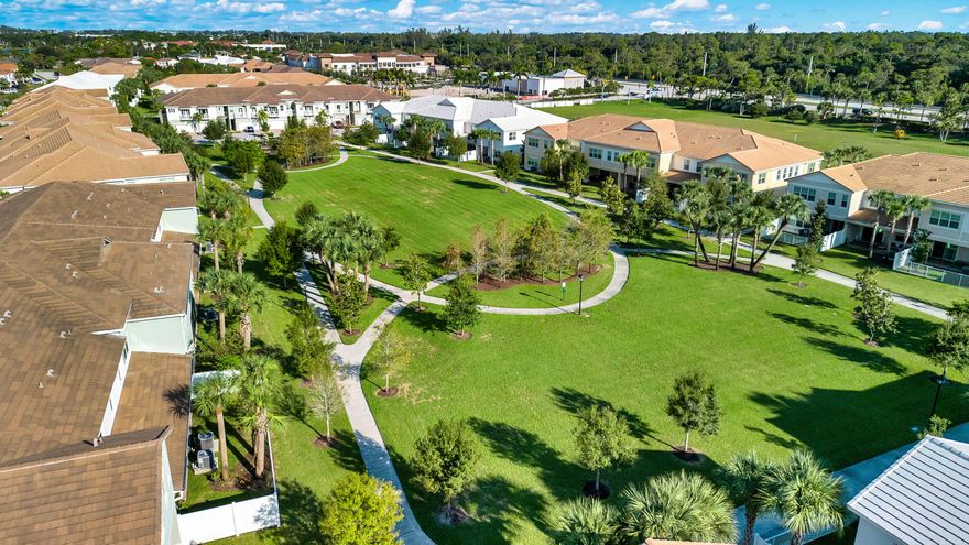 Spacious Modern Townhome in the Heart of the Action - Built in 2019 Step into this bright, spacious townhome and enjoy life in one of the most convenient spots in Wellington! Perfectly positioned near Costco, Publix, and all the shopping, dining, and everyday essentials along Southern Blvd., you're never far from what you need. Just steps away, the community clubhouse and sparkling pool invite you to relax and unwind. Hop on Southern Boulevard for effortless access to Palm Beach International Airport, world-class beaches, vibrant downtown West Palm Beach, and beyond—quick trips to the sand or city lights are part of everyday living. Inside, thoughtful upgrades make this home stand out: hurricane-impact windows and sliders for peace of mind, plus a primary closet so massive it could easily double as an extra bedroom. The covered patio opens to a fenced yard overlooking a large, beautifully landscaped common area—your own private oasis with green views. Move-in ready perks include:  Washer and dryer Basic cable and internet (included in HOA) Gated community Pet-friendly  Love the location? Walk to Chipotle, Maple Street Bakery, Pei Wei, and more great spots right nearby. Plus, it's just a 20-minute drive to CityPlace and downtown West Palm Beach for shopping, dining, entertainment, and nightlife. Don't miss this rare combination of modern comfort, resort-style amenities, and unbeatable location. Schedule your showing today and make this townhome your new address in the heart of it all!