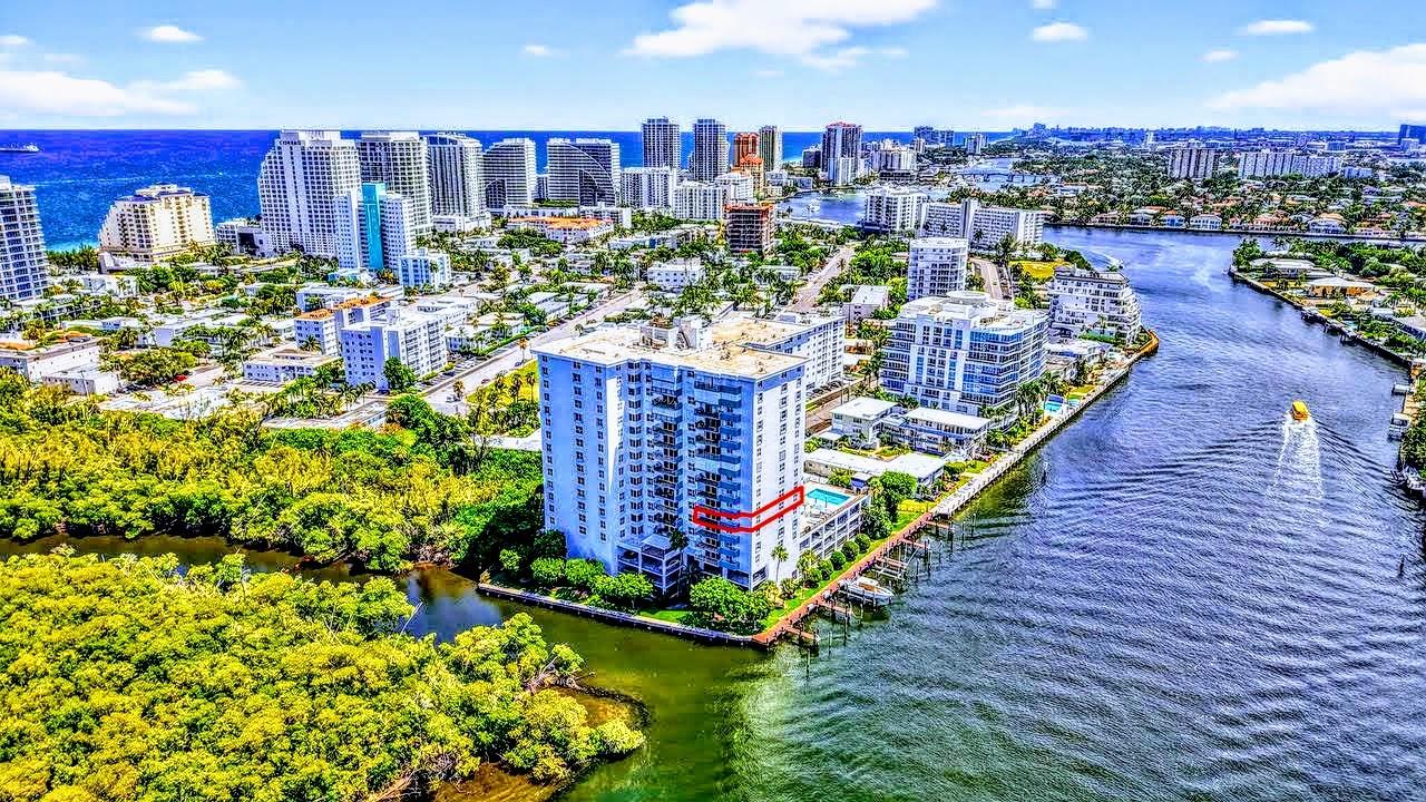 3BR/2.5BA corner unit with 2,200 sq ft and TWO private balconies offering stunning sunrise & sunset views over the Intracoastal. Enjoy an open layout, in-unit laundry, Storage Locker. Located in a pet-friendly (1 pet up to 50 lbs w/ Board approval), resort-style building with covered garage parking, car wash station, fitness room, & a waterfront community lounge with pool and BBQ area. Boat dockage avail for $4.73/linear ft (35ft max). The building has fully funded reserves, completed milestone inspections, and concrete restoration already paid and underway. Hotwire Fiber and cable TV coming Fall '25. Secure, well-managed property with 24/7 security guard, on-site licensed CAM, and a proactive board. Situated on a quiet cul-de-sac with access to Fort Lauderdale Beach and the Circuit route.