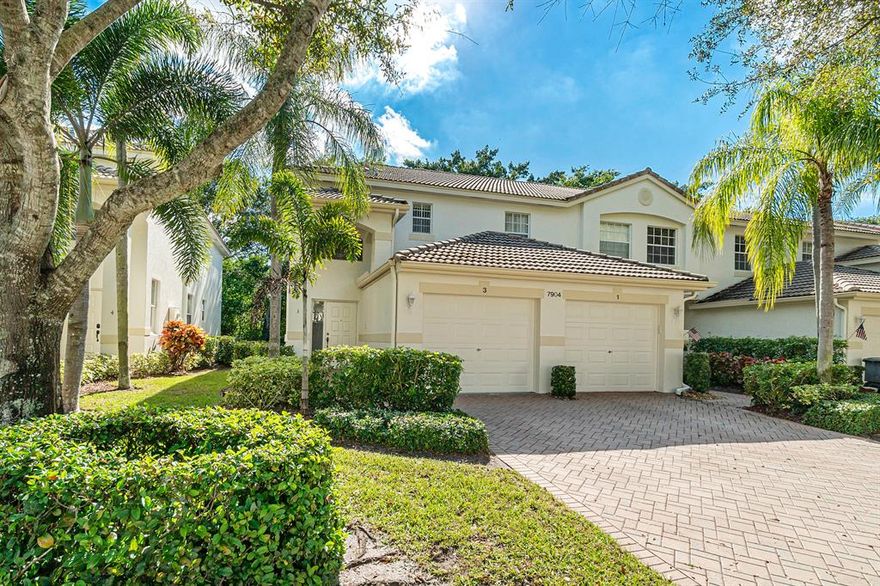 Professional decorated upper floor coach home with elevator. Vaulted ceilings, tiled floors in living area with matching tile on the stairs. This totally neutral unit is Immaculate and well maintained. The exterior has just been painted. The Grove is a wonderful active community with a wonderful social life. Welcome to The Grove, an active lifestyle ''Resort-Like'' community in the most popular area of West Boynton Beach. This community is perfect for those who are looking forward to the next venture. It offers every kind of club and activity imaginable. In The newly remodeled State of the Art Clubhouse, there are parties, clubs, events, shows, cards, billiards, fitness, aerobics, arts and crafts, pickle ball, bocce ball, putting green, tennis and an Olympic sized pool. This community is beautifully manicured and perfectly located with easy access to the new West Boynton Hospital, the new Town Commons and Town Center shopping plazas, and a short drive to the famous Delray Marketplace. There's lots happening and lots to do!