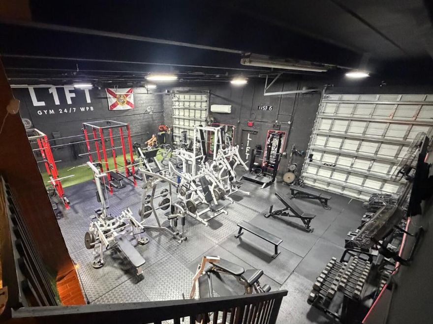 Highly rare, phenomenal opportunity to lease a combined 3 units at 1142 Old Okeechobee Road, in the heart of the Downtown West Palm Beach warehouse district. Coming available for occupancy in April, this space features a total of 3,000 square feet (divisible to 1,200 sqft) with an open floor plan, 2 glass door entrances, 3 bay doors, 2 mezzanines, 3 restrooms (one features a full shower), washer and dryer hookup in suite, 1 private office, and so much potential. Flexible zoning allows for a wide variety of businesses. Property is fenced and gated, ample surface parking on site. Rate is $40 PSF MG, Tenant to pay for electric and insurance separately. Call today to schedule your private showing!