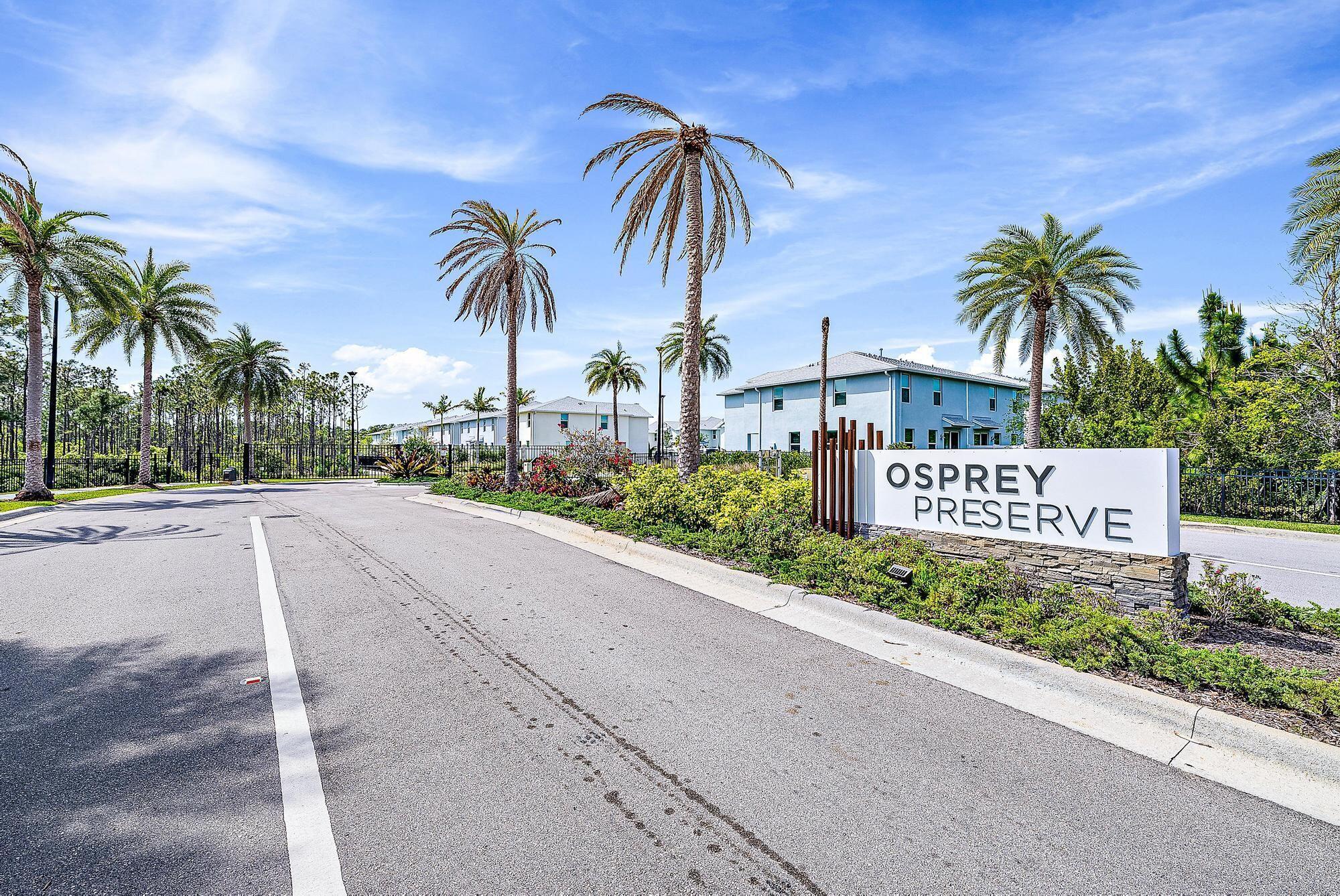 OSPREY PRESERVE - Residential