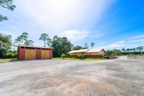 A home in Loxahatchee Groves