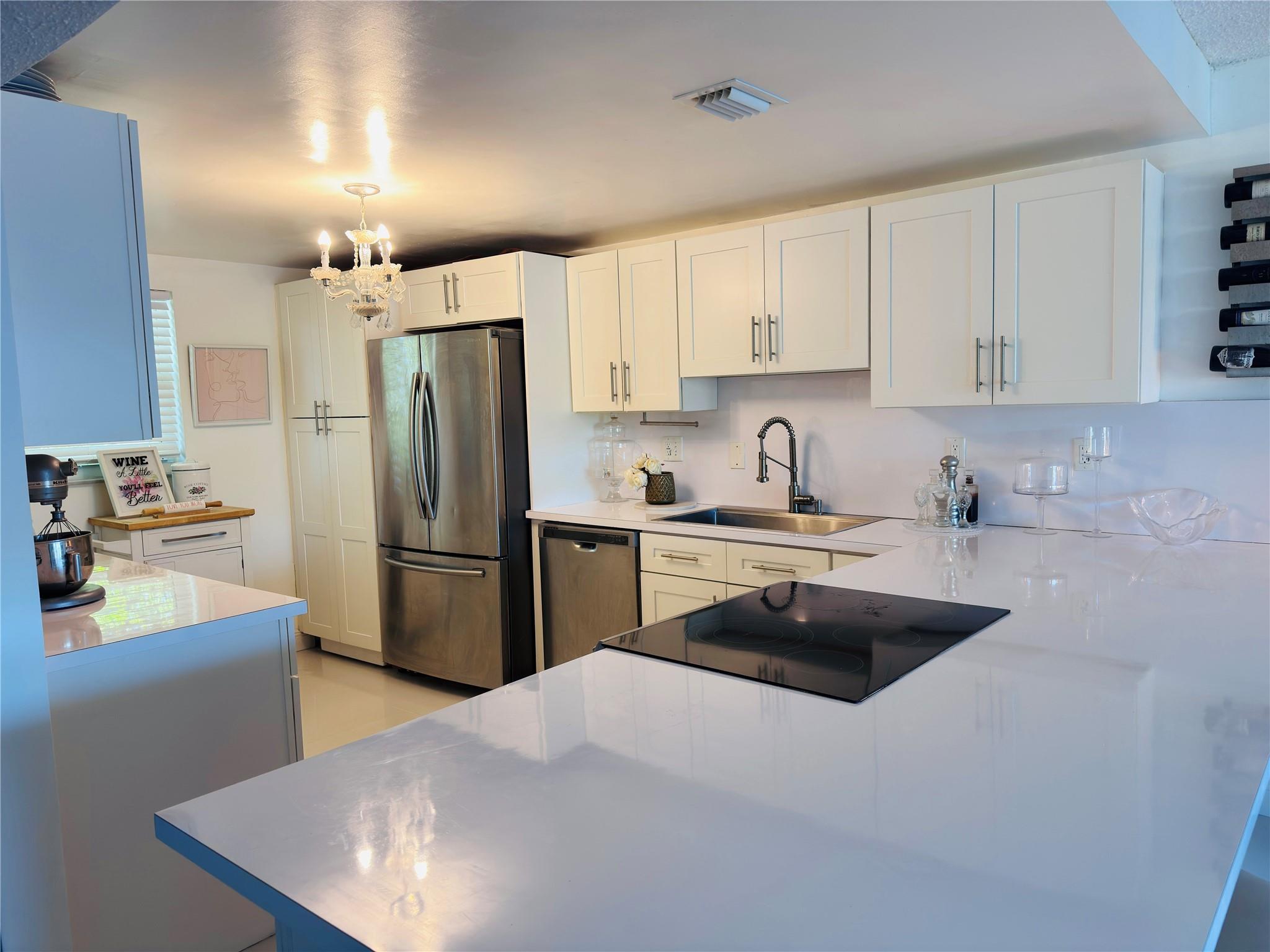 Stunning 2 bed, 2 bath modern apartment with gorgeous lake views and an oversized private patio! This fully updated unit features a sleek open layout, chef inspired stylish kitchen, in-unit washer & dryer, and 2 master sized spacious bedrooms. Brand new kitchen, new appliances, new oversized white marble flooring and full impact hurricane windows and doors. Enjoy tranquil lakeside living in a peaceful community—perfect for relaxing or entertaining. Prime location near shopping, dining, and major highways. Don’t miss this lakeside gem—schedule your tour today!