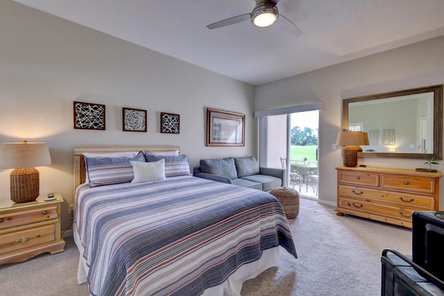 Stunning ground floor remodeled furnished turnkey Studio Apartment over looking the 12th hole of the Wanamaker for rent. Available 12/27/2026 Golf Villa B Side. Newer furniture, newer bed, newer cookware. Across from resort style pool and mailboxes. Electric, Water, Basic Cable TV, Internet included. 50 yards away from the practice greens and within walkable distance to the PGA Village Clubhouse. Close to 95 access, Mets stadium, shopping & restaurants and much much more. Call for a showing today!