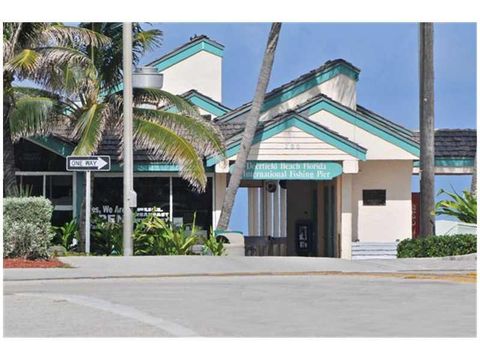 A home in Hillsboro Beach