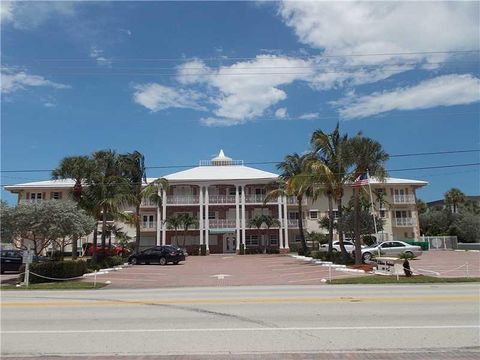 A home in Hillsboro Beach