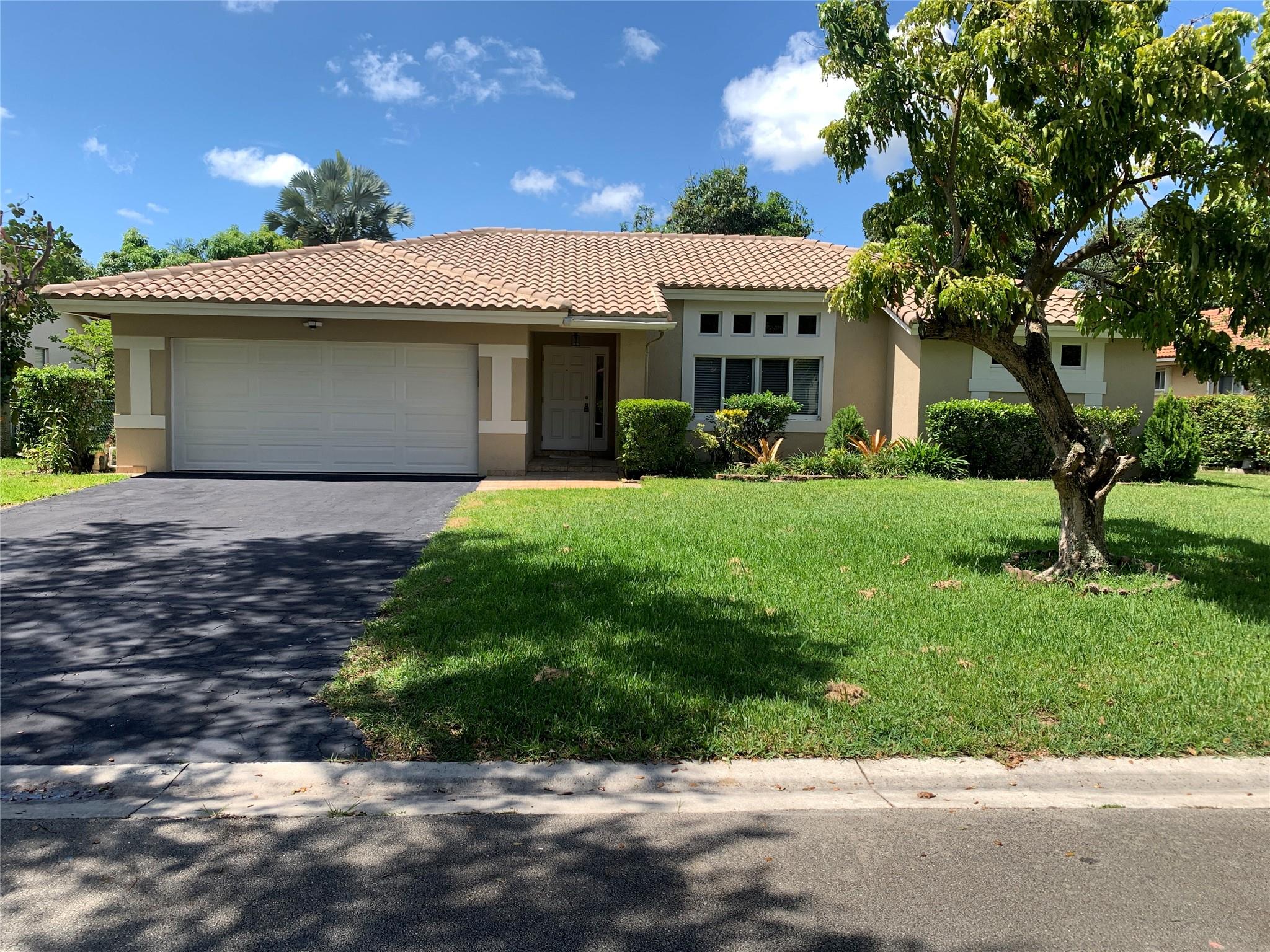 Nicely maintained 4/2, two car garage home in the heart of Coral Springs! Home offers huge screened in patio for amazing entertaining, new paint interior and exterior, impact windows and doors, washer/dryer. Convenient location, walking distance to all shops and restaurants. Great A+ schools. Section 8 welcome. Rapid approval no HOA. Must see!!