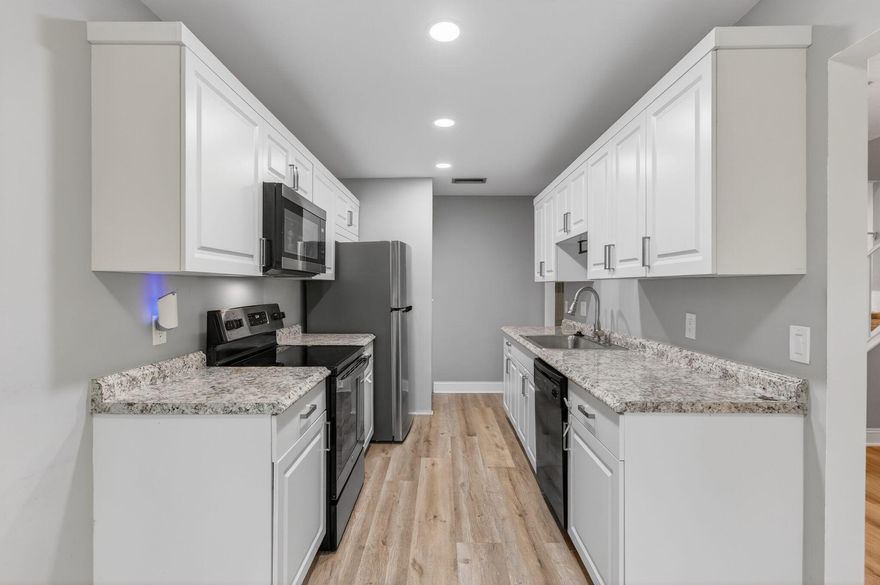 This beautifully renovated townhouse features two generous primary suites, 2.5 updated baths, and an extended living room that enhances the home's openness and natural light. This home showcases a custom kitchen with granite countertops, stainless steel appliances, modernized bathrooms and newer impact windows, ensuring comfort, style, and peace of mind. The layout offers abundant closet space, an in-unit washer and dryer, and abright, inviting atmosphere throughout. Within this gated community, residents enjoy access to a sparkling pooland lush surroundings.Perfectly positioned near top-rated schools, premium shopping, dining, and entertainment. Small dogs up to 30 lbs are welcome. Move-in ready this home offers exceptional value in a prime Boca Raton location.