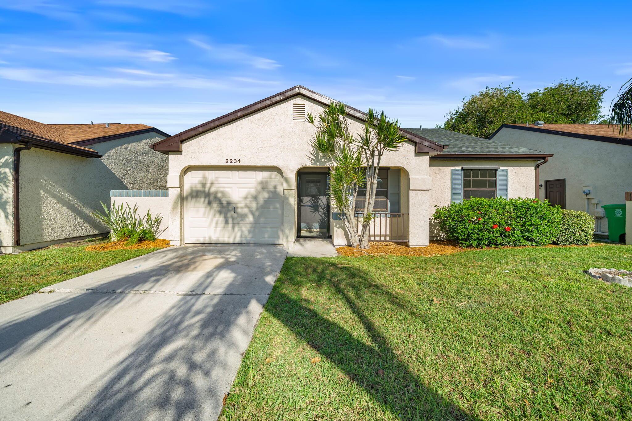 NOW OFFERING BUYER INCENTIVES! Welcome to this beautifully renovated 2-bedroom, 2-bath home, featuring a new 2025 roof, brand-new stainless steel appliances, and modern finishes throughout. The open-concept layout includes a stylish kitchen with quartz countertops, a spacious living area, and a versatile flex room--perfect for a home office, guest space, or hobby room. Both bedrooms are generously sized, Enjoy the convenience of a short walk to the community pool, ideal for relaxing weekends and social gatherings. This move-in ready home combines comfort, style, and a fantastic location--don't miss your chance to make it yours! Notice: This home is a permitted 2 bedroom.