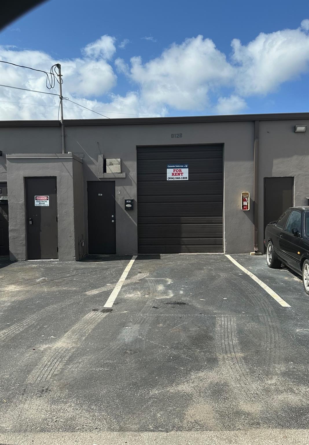 Great location. Multi-use warehouse approximately 395 sq ft. 15'9" Wide, 24'2" Deep and 12' ceiling. Great for small business or storage. 8' wide overhead door. Bathroom in unit. New electric panel with 110 and 220 power pending installation. Water is included in rent. Renters insurance required. Dedicated parking space included. No auto repairs please. First last and security. Minimum one year lease.