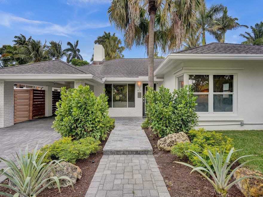 Meticulous upgrades, premium finishes and high-end appliances stand out in this 3 bed 3 bath single family furnished rental home located on a quiet street in Poinsettia Heights. Recently enlarged to a spacious 2,300 square feet of airy comfort, each bedroom features ample accommodations and 2 large ensuites. Separate work from home office area. Centrally located with easy access to local schools, shopping centers and City Center. Major airports and cruise ports easily reachable. Large outside area, with low maintenance garden. Included are Internet/Cable TV service, Water, regular Garden and Pest service, as well as monthly interior cleaning service and appliance care (AC filters etc). Available from July 15th, either seasonally or annually.