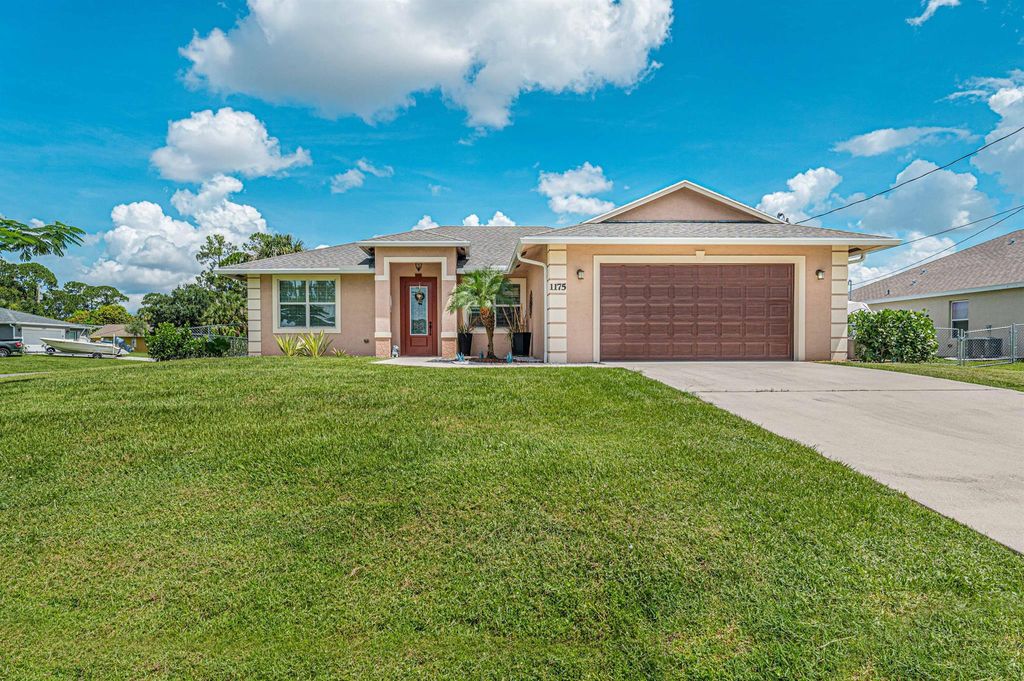 Photo of 1175 SW Hunnicut Avenue, Port St Lucie, FL 34953 (MLS # R10903267)
