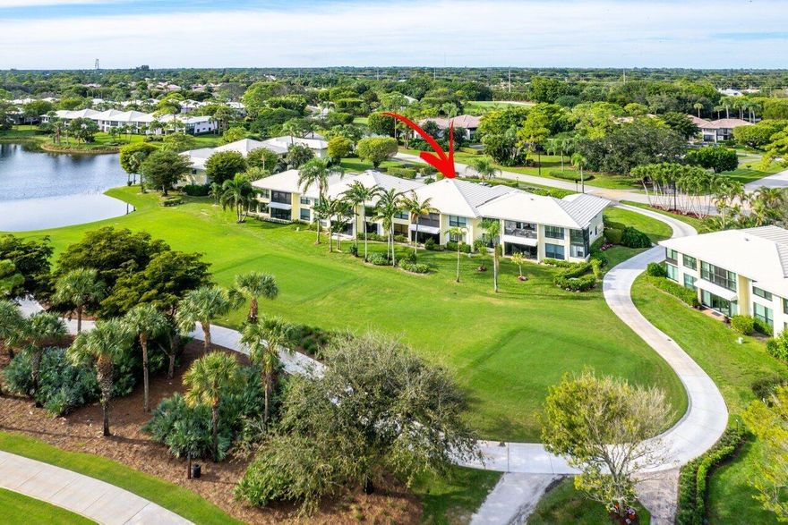 Rarely do you find a ground floor 3-bedroom condo like this one, offering breathtaking views of the golf course spanning the 18th tee box and fairway on the North course at Quail Ridge Country Club in Boynton Beach, Florida. Meticulously renovated, the property boasts a brand-new gourmet kitchen equipped with Bosch appliances, updated flooring, and custom closets in the main bedroom. The bathrooms have also been tastefully updated to enhance the overall appeal.
Convenience meets modern living with an in-unit laundry closet and impact glass on the front windows, ensuring a seamless lifestyle. The condo's layout, featuring excellent square footage all on one level, makes it a standout choice. Step outside onto the expansive open front paved patio, providing an inviting outdoor space to relax and entertain.

Quail Ridge Country Club is a prestigious community offering an array of amenities, including two championship 18-hole golf courses, pickleball, a tennis center, fitness area, spa, and a stunning clubhouse with dining options. This condo not only offers a comfortable and stylish living space but also provides access to a wealth of recreational resources within the vibrant Quail Ridge community.