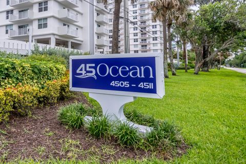 A home in Highland Beach