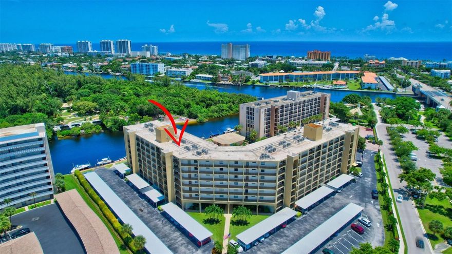 INCREDIBLE LOCATION & PRICED TO SELL!! YOU WILL LOVE THIS 2/2 CONDO JUST STEPS FROM THE INTRACOASTAL, SULLIVAN PARK, THE COVE SHOPPING MALL & THE BEACH!! HURRICANE DOORS & WINDOWS OUT TO THE PATIO, 4 YEAR OLD A/C & HWH PLUS STACKABLE WASHER & DRYER IN UPDATED KITCHEN! HURRICANE ROLL UPS & ACCORDION SHUTTERS FOR EXTRA SECURITY ON THE LARGE SCREENED IN PATIO! THIS UNFURNISHED CONDO IS READY FOR YOU TO MOVE RIGHT IN & MAKE IT YOUR OWN! START ENJOYING THE AMENITIES WHICH INCLUDE ASSIGNED COVERED PARKING, FITNESS ROOM, CLUBHOUSE, BBQ AREA ON THE HILLSBORO RIVER, BOAT SLIPS FOR RENT (WHEN AVAILABLE), CAR WASH AREA & HEATED POOL! $2339.00 QUARTERLY HOA FEE INCLUDES FIBER OPTIC CABLE, INTERNET, WATER, TRASH, MANAGEMENT & BUILDING INSURANCE! SELLER IS MOTIVATED SO MAKE AN OFFER!!