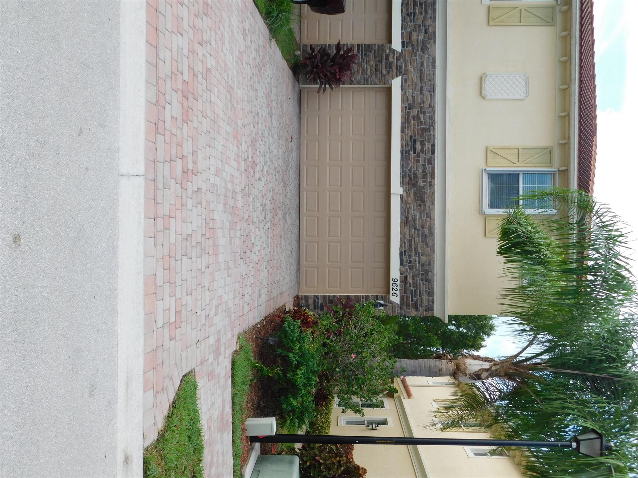 Beautifully maintained 3 Bedroom, 2 bath, 2 car garage home is ready to be occupied! Built in 2016, all carpet removed and laminate installed. Natural light, Open Floor Plan, Granite countertops & stainless-steel appliances, 9 ft ceilings, Laundry conveniently upstairs, huge master suite with Roman Tub & separate shower. New vinyl fenced in backyard & doggie potty stations make it a very pet friendly neighborhood. Heated Community pool across street. Accordion shutters, smart door locks & smart thermostat can open & unlock Doors. Commercial Vehicles or Boat must be kept in garage.