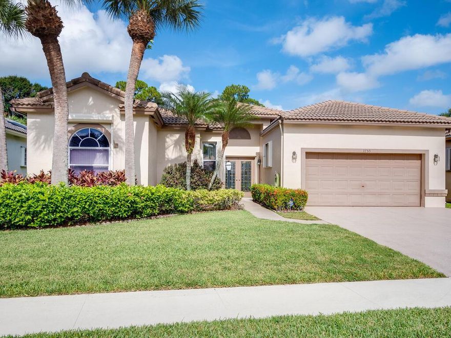 Summer Chase in Lake Worth, Florida is a 55+ community offering great resort style living.This gated community consists of 221 single-family homes. Located in the back of Summer Chase is the clubhouse.Inside the clubhouse there is an exercise room, sauna, card rooms, billiards, and a multi-purpose room where residents can play games or join one of the many clubs that regularly meet.The amenities continue outside with two tennis courts, four shuffleboard courts, and an outdoor pool and spa. A barbecue area is available for residents to enjoy on beautiful summer days The home is 3 bedroom 2 &1 1/2 bath and has a private pool. lots of storage and lots of parking. Pictures speak for themselves. rent includes all utilities wifi cable and pool and lawn maintenance