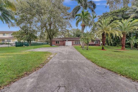 A home in Davie