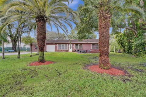 A home in Davie