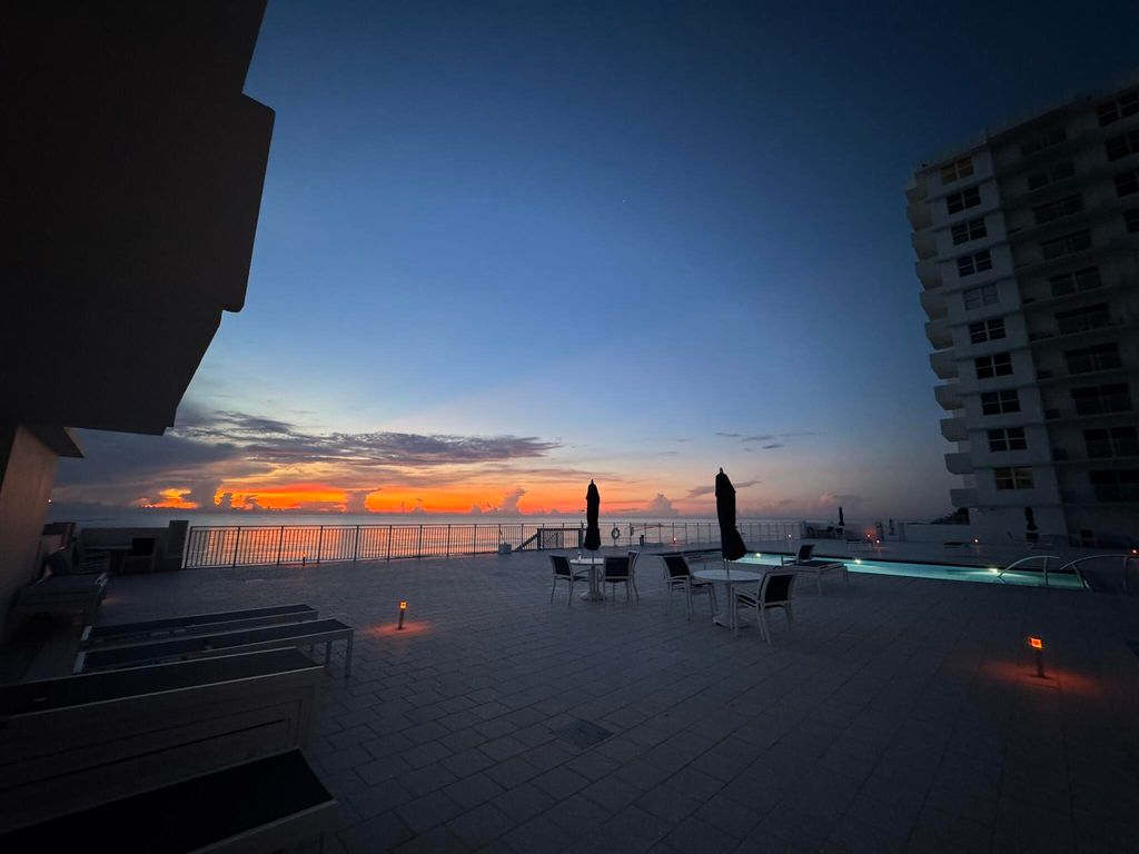 Photo of 4505 S Ocean Boulevard #605, Highland Beach, FL 33487 (MLS # R11164383)