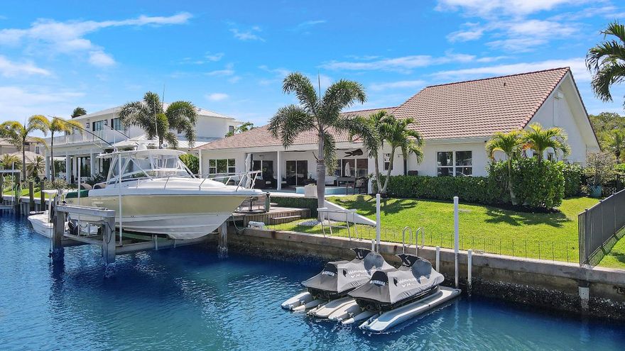 Coastal Elegance and Hometown Charm in The Soundings of Hobe Sound

Welcome to your slice of Florida paradise at 9139 SE Hawksbill Way, nestled in the highly sought-after waterfront community of The Soundings Yacht and Tennis Club. This beautifully updated 3-bedroom, 3-bath residence perfectly balances refined coastal living with the relaxed charm of Hobe Sound.

For boaters, this home is a dream come true with 105 feet of seawall and a 24,000-pound boat lift offering direct access to the Intracoastal Waterway and the Atlantic Ocean within minutes. Enjoy peace of mind year-round with hurricane-impact windows and doors throughout, an upgraded electrical panel, and remote-controlled CAT 5-rated lanai screens that let you enjoy outdoor living in comfort and security. The interior has been thoughtfully refreshed with newer appliances and modern finishes that make the home both inviting and functional.

Life in The Soundings offers the best of coastal community living. Residents enjoy access to a private marina, tennis and pickleball courts, a clubhouse, a community pool, and a boat ramp. The neighborhood is golf cart friendly and just moments from pristine beaches, Jonathan Dickinson State Park, and the charming boutiques and restaurants that give Hobe Sound its warm, small-town feel.

Spend your weekends brunching at Hobe Sound Social or Sophia's, savor dinner at The Grove or Citron Bistro, and unwind with friends at Taylor Farmhouse Café  all local favorites just minutes from your doorstep. The Soundings is more than a place to live; it's a lifestyle where neighbors still wave hello, the sunsets never disappoint, and every day feels like a vacation.

If you've been searching for a waterfront community that offers luxury, convenience, and the authentic coastal charm that only Hobe Sound can deliver, 9139 SE Hawksbill Way is where you'll want to drop your anchor!