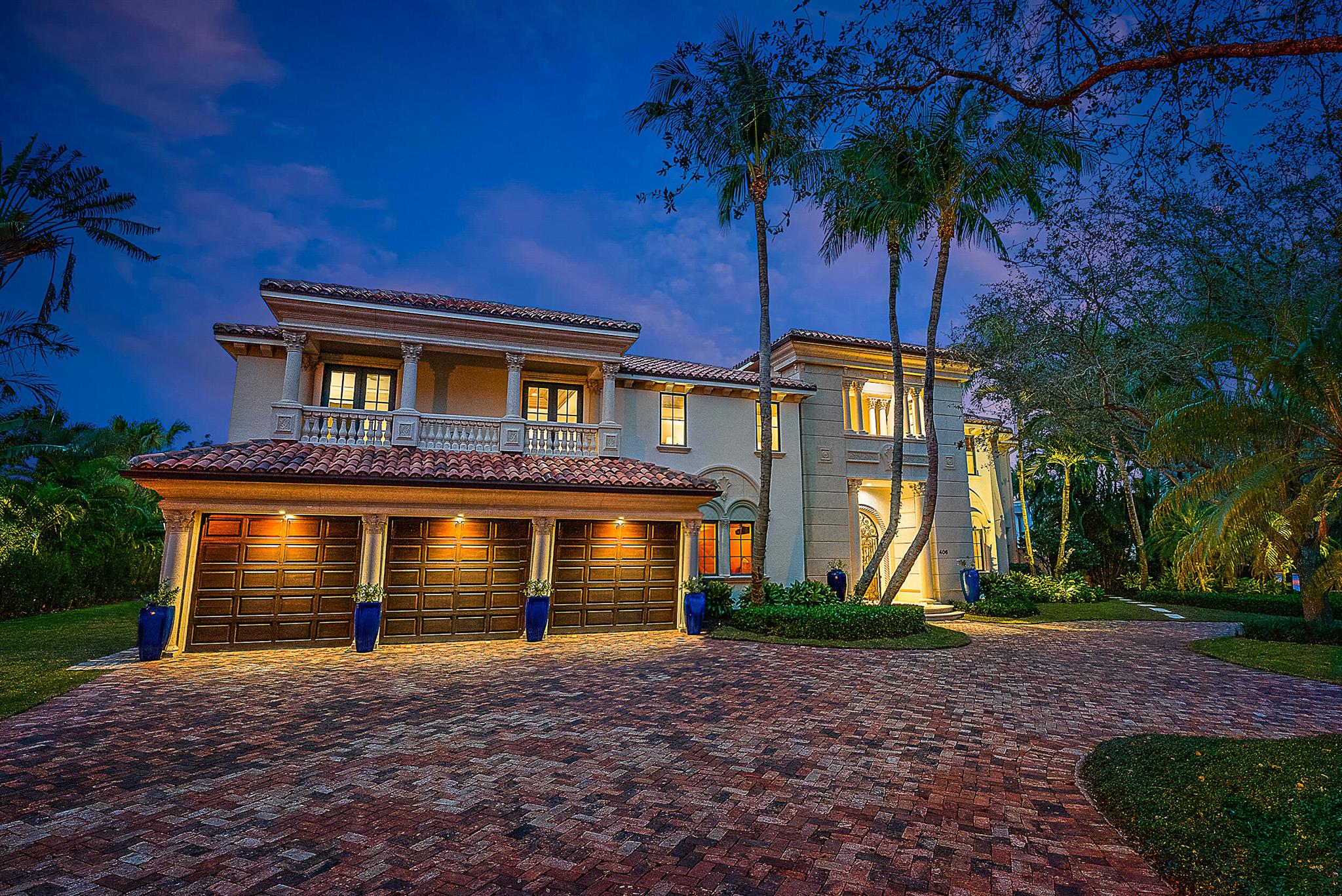 Step into this elegant, timeless, and ultra-private waterfront estate, a masterpiece of design and luxury. Completely reimagined in 2007, this residence is perfect for both indoor and outdoor entertaining. The estate features 5 spacious bedrooms and 6.2 luxurious baths, offering the ultimate in comfort and style. As you pass through the wrought iron gate, you're welcomed into a sophisticated, resort-style oasis. The pool and patio area, designed for relaxation, are surrounded by serene sights and sounds that make everyday living feel like a retreat. Inside, custom details abound, from the updated kitchen, which opens to the family room, to the chef's dream appliances, including a large gas range, double refrigerator/freezer, and a butler's pantry complete with ...See More