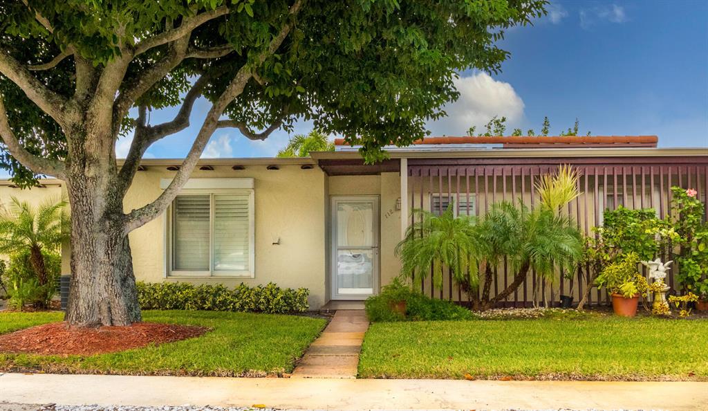 Centrally located, fully remodeled and well kept residence in a quiet and maintained neighborhood.Enjoy a peaceful Florida lifestyle in Boundbrook; Take in the beautiful garden view while sitting in your enclosed patio or take a short stroll to the wonderful community pool; Boundbrook is 5.7 miles to PBIA, 2.4 miles to popular Palm Beach and Worth Avenue, 7 miles to Rosemary square and Downton West Palm Beach.This 1/1.5 condo can be enjoyed as is-with an expansive living room, or it can be easily converted to a second bedroom. This residence comes fully equipped with impact windows, beautiful plantation shutters, and wood-look tile throughout.