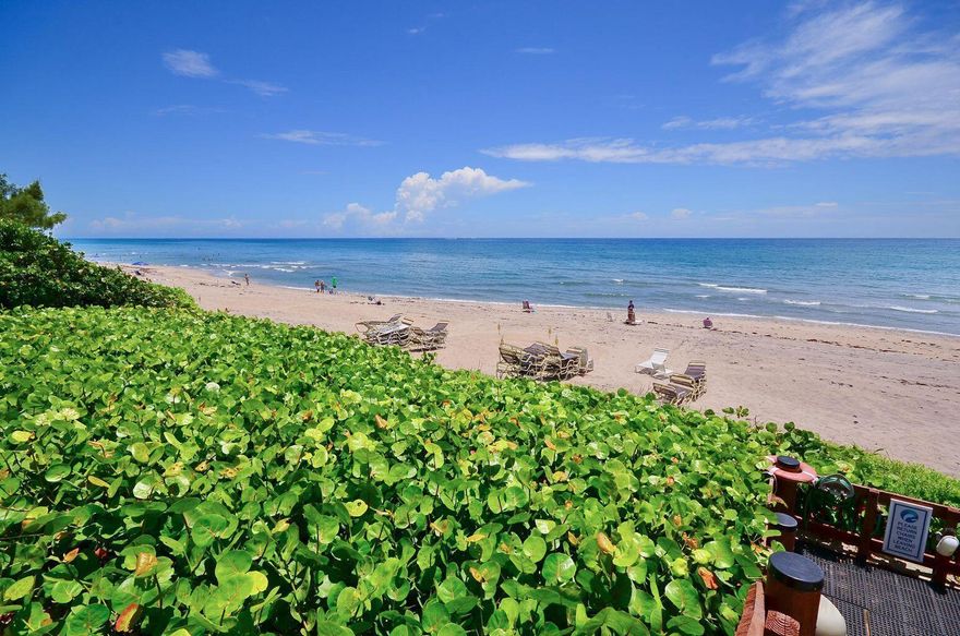 Great value in coveted Coronado. Exceptional opportunity in Highland Beach considered a top tier luxury and private exclusive coastal enclave with waterfront access and proximity to Delray Beach and Boca Raton. Absolutely impeccable NW corner residence - spacious 2 bedroom 2 bath, enjoy comprehensive exclusive Beach Club amenities, Fitness Center, Intracoastal pool and spa, tennis, pickle ball courts, boat docks, putting green, bocce ball, outdoor grills, party and card rooms, private beach access, amazing lifestyle!