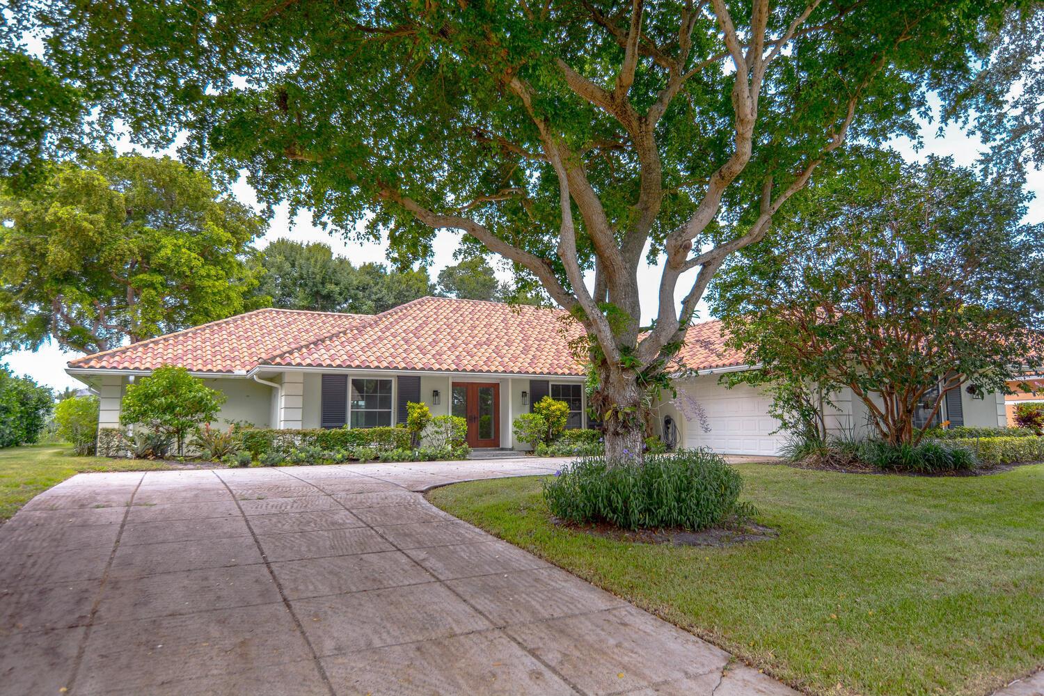 This neighborhood is the best kept secret in West Palm Beach! Enjoy this annual rental in the highly sought after Presidential Estates. This private gated community with 24 hour security and access to tennis courts is conveniently located near the Palm Beach Outlet mall, I95, Palm Beach Airport, and 10 minutes to downtown. This open floor plan house showcases a large kitchen, two family rooms, built in interior/ exterior sound system, hardwood floors, full hurricane impact windows, and a newly renovated primary bathroom.