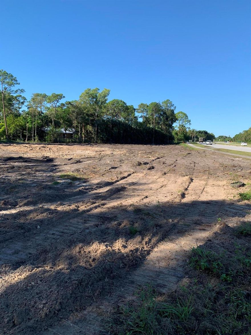 2.17 ACRES ON SEMINOLE PRATT WHITNEY RD AND 66TH COURT. CLEARED ANDPERFECT FOR NURSERY, TREE FARM OR PRODUCE STAND.WATER AND ELECTRIC IS IN THE PROCESS OF BEING INSTALLEDSIGN ON LAND
