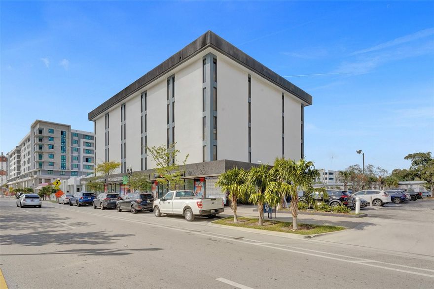 Please note, office space photos have been digitally edited to remove furniture in order to showcase the full layout of each room. This 779 sq ft office suite features three private offices—two smaller spaces and one large executive-style office with windows offering natural light. Located in the heart of Downtown Hollywood with quick access to I-95 and tons of restaurants for your lunch breaks. Rent includes electric, internet, taxes and weekly janitorial service (vacuuming once a week and nightly trash removal). 24/7 access to the building includes coded entry and keyed elevator operation for after hours and weekends. Ideal for businesses seeking a quiet, professional setting in a convenient and central location. Assigned parking spots and plenty of visitor parking.