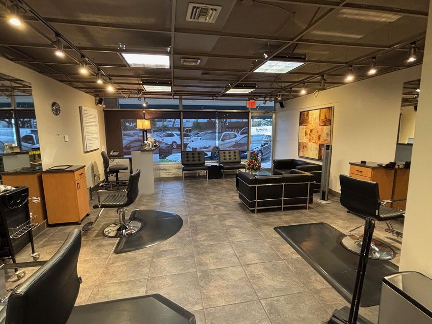 Hair Salon ready to go in Plaza 3000. Already equipped with 3 wash stations, a kitchen, office and large open area for 4 plus stations. Great location in the Plaza. Owner retiring makes it your opportunity. Long established spot. Ready to go and available on January 1st, 2026. Can only do Showings on Sunday or Mondays.