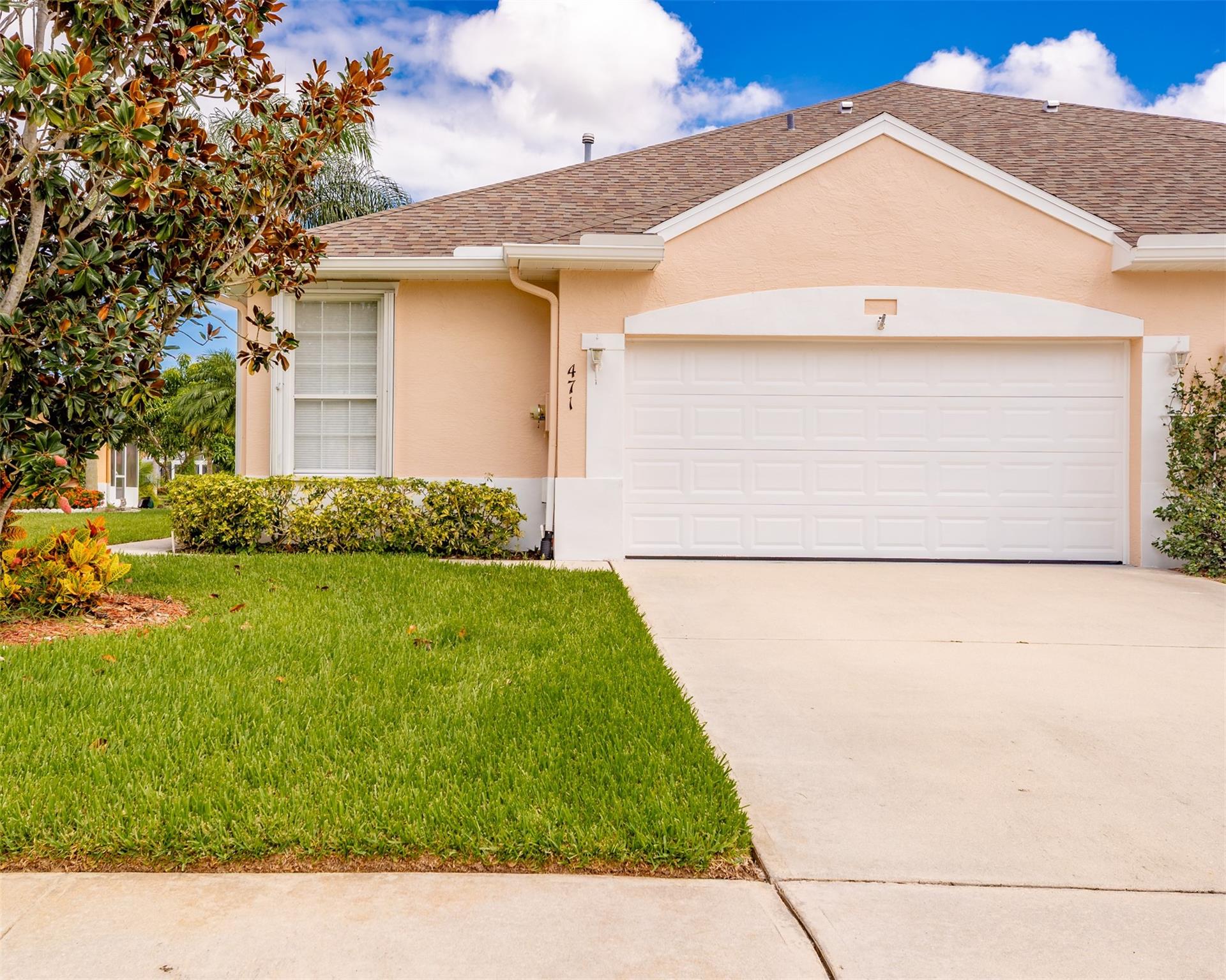 Welcome to Citrus Springs! Lowest HOA with 2 community pools, tennis, pickleball and exercise room! The beautiful Lake view will sell this 3 bedroom, 2 bath villa with an attached 2 car garage! For peace of mind, the villa is equipped with accordion storm shutters! Whether you are seeking a seasonal retreat or full-time residence, this villa offers the perfect combination of comfort, security and community living in a serene lakeside setting!