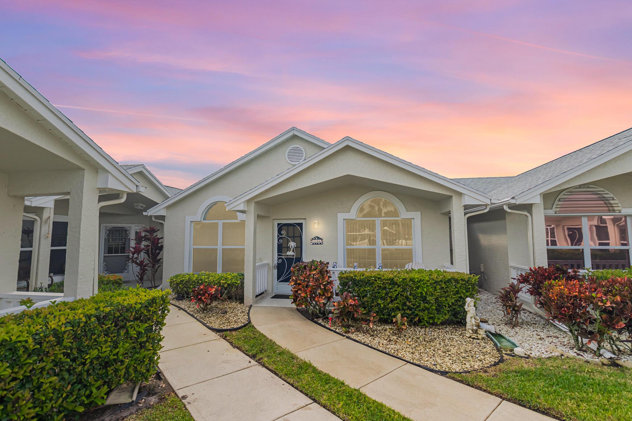 You'll love enjoying gorgeous lake views from your lanai in this 2/2 with detached carport villa in Kings Isle, Isle of Lombardy. 2022 Roof, 2018 a/c. Freshly painted interior. Stainless appliances, tile floors in the main areas. Home Warranty plan extends to buyer. Active 55+ gated community in the heart of St Lucie West, pool, fitness center, pickleball, clubs galore. HOA also provides lawn maintenance, cable. Great Price! Interest rates too high? Ask us for more details on our Lender Buy Down programs