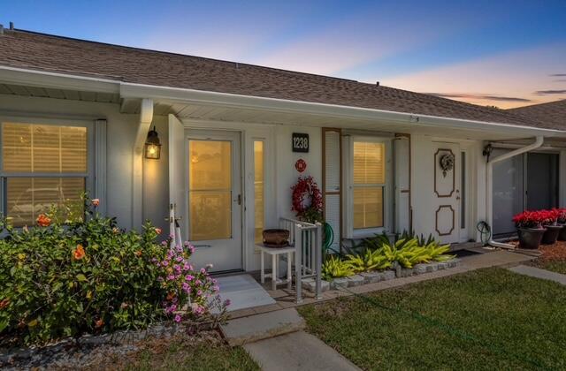 Carefree Coastal Living in a 55+ Guad-Gated Community! This well-maintained 2 bedroom, 2 bathroom concrete block condo offers peace of mind and low-maintenance living in a vibrant, active adult community. Outfitted with impact windows and a brand-new roof (2023), this residence is built for durability, safety, and year-round comfort. Inside, you'll find a spacious floor plan complete with a dedicated laundry room and ample storage throughout. Enjoy being just minutes from the beautiful blue water beaches of Florida's Treasure Coast and the historic charm of downtown Fort Pierce, where you'll find unique dining, shopping, and entertainment options. Whether you're seeking a full-time residence or seasonal escape, this coastal gem is move-in ready and waiting for you!