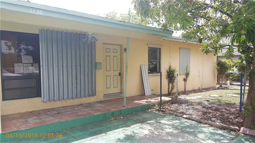 This is an investors dream! 2 bedroom 1 bath home with some modifications in the back of the house.House NEEDS work and due to the condition of the property seller will only accept cash offers. Property sold in its as is condition, multiple offers expected. ALL inspection are encourage ,Submit all offers on FARBAR AS-IS contracts