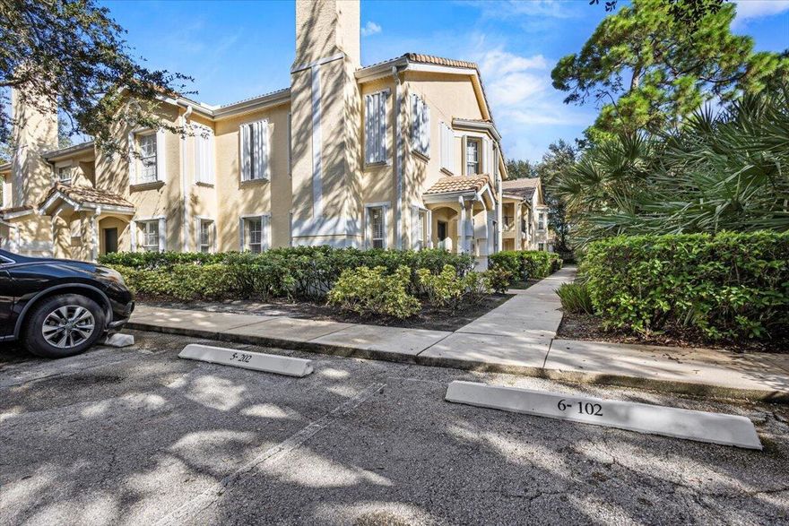 This is a rare opportunity to own a 3 bedroom unit with a 2 car garage in The Belmont community. This unit is located at the very East end of the development so this unit offers far more privacy than almost every other unit in the community.  The kitchen, primary bedroom and bathroom, and flooring have recently been updated.  The Belmont is locate in the heart of St Lucie West offering exceptional proximity to everything Port St Lucie has to offer including restaurants, shopping, NY Mets Spring Training Stadium, medical facilities, I-95, and mere minutes to Tradition. The Belmont community also boasts plush community amenities such as security gate, clubhouse, beautiful community pool, and fitness facility.  This is truly a rare opportunity, don't miss it.