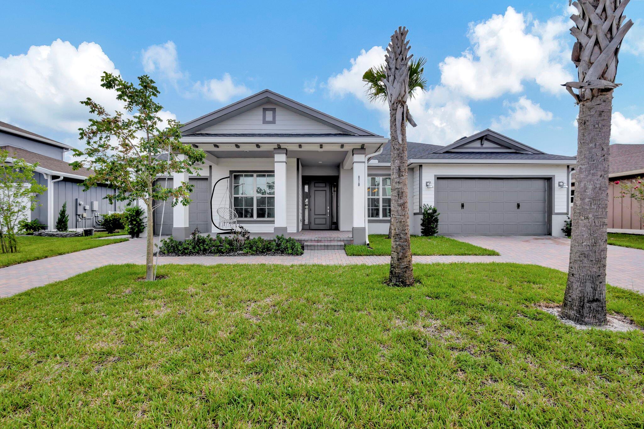 Monthly rental fee includes lawn and pool maintenance.  This charming 4/3.1 with 3 car garage + a flexible space that can be used as a den or office. The large pool deck is perfect for entertaining and enjoying the Florida weather. Take a dip in the glistening pool after a hard days work. Arden offers resort style amenities, which includes a state of the art Lakehouse, fitness center, two pools, a farm house, and massive lakes, Close to shopping, dining, A+ schools, and equestrian facilities.