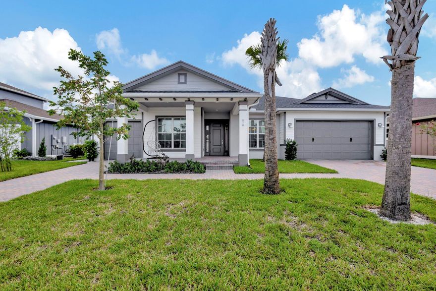 Monthly rental fee includes lawn and pool maintenance.  This charming 4/3.1 with 3 car garage + a flexible space that can be used as a den or office. The large pool deck is perfect for entertaining and enjoying the Florida weather. Take a dip in the glistening pool after a hard days work. Arden offers resort style amenities, which includes a state of the art Lakehouse, fitness center, two pools, a farm house, and massive lakes, Close to shopping, dining, A+ schools, and equestrian facilities.