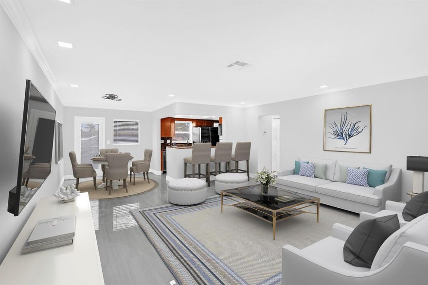 Beautifully renovated 2 bedroom and 2 full bathroom unit is located in the highly sought after Marina District in Lighthouse Point! This move in ready unit offers impact windows throughout, new marble and tile flooring, upgraded kitchen, located a short drive to the best beaches, shops and restaurants. Pet Friendly