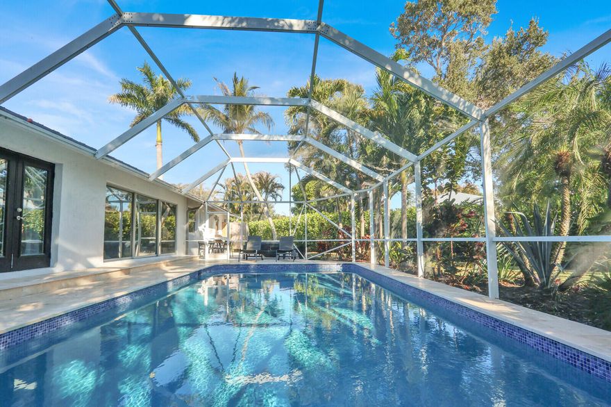 Available 2026 Off-Season from May 1 - Nov 1.  Welcome to your Summer Vacation Home in highly desirable Sewalls Point! This Key West Style home comes beautifully furnished turnkey just bring your suitcase. Take a Bike ride to beaches, restaurants & Sewalls Point Harbour Bay Plaza. Come home to your private outdoor shower & have a glass of wine next to your private pool & fire pit in the completely fenced in backyard. The open concept living & dining is perfect for entertaining with views of pool & yard. Two main bedrooms with third room used as office with pull-out sofa-sleeper. Two car garage is perfect for storage or keeping car out of elements. Impact glass, cable, internet, water included. Tenant pays Electric. Come enjoy this lovely short term rental!