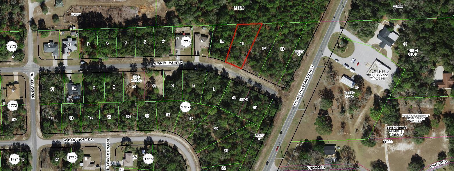 Build a brand new home on this .36 acre homesite conveniently located to stores and services in the growing Citrus Springs area.