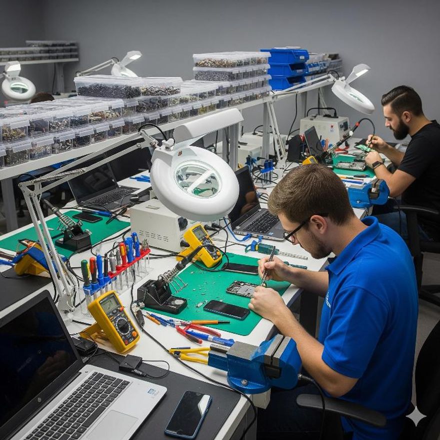 Established electronics repair franchise with $165K in assets included - prime S

Fully equipped, same-day electronics repair franchise located in a prime Sunrise, FL shopping center with heavy foot traffic from both residents and tourists. This turnkey store specializes in fast, professional repairs for smartphones, tablets, computers, game consoles, and more.

Established in 2023, the business includes $150,000+ in state-of-the-art repair equipment and fixtures plus $15,000 in inventory—all included in the sale. Two trained technicians are in place, and the buyer will benefit from national franchise marketing, operational systems, and ongoing technical support.

Ideal for an owner-operator or semi-absentee investor looking to step into a proven, growing industry with strong margin