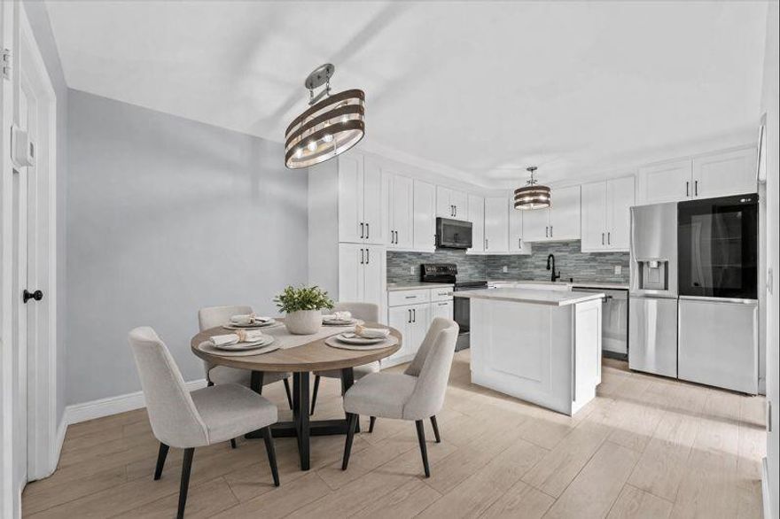 Completely updated townhome in a sought-after Davie location that is zoned for Great Schools! Enjoy the peace of mind that comes with hurricane impact windows and doors, a roof just 1 year old, all the big-ticket items are done! It features a modern open layout with a beautifully updated kitchen, including quartz countertops, stainless appliances (2022), updated bathrooms, new flooring, and a neutral finish throughout. Spacious bedrooms offer great storage, and a private enclosed patio is perfect for outdoor enjoyment. The HOA covers roof insurance, exterior fencing, cable, internet, pest control, and lawn maintenance, plus a required $175 annual restaurant food card.